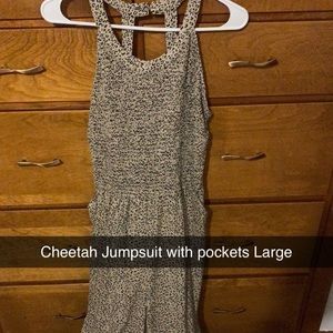 Cheetah Jumpsuit